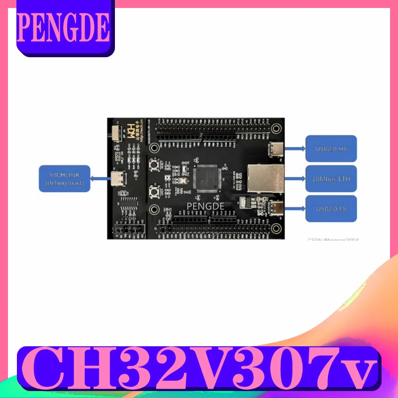 

Qinheng Micro CH32V307v Chitu development board RISC-V MCU supports RT-Thread