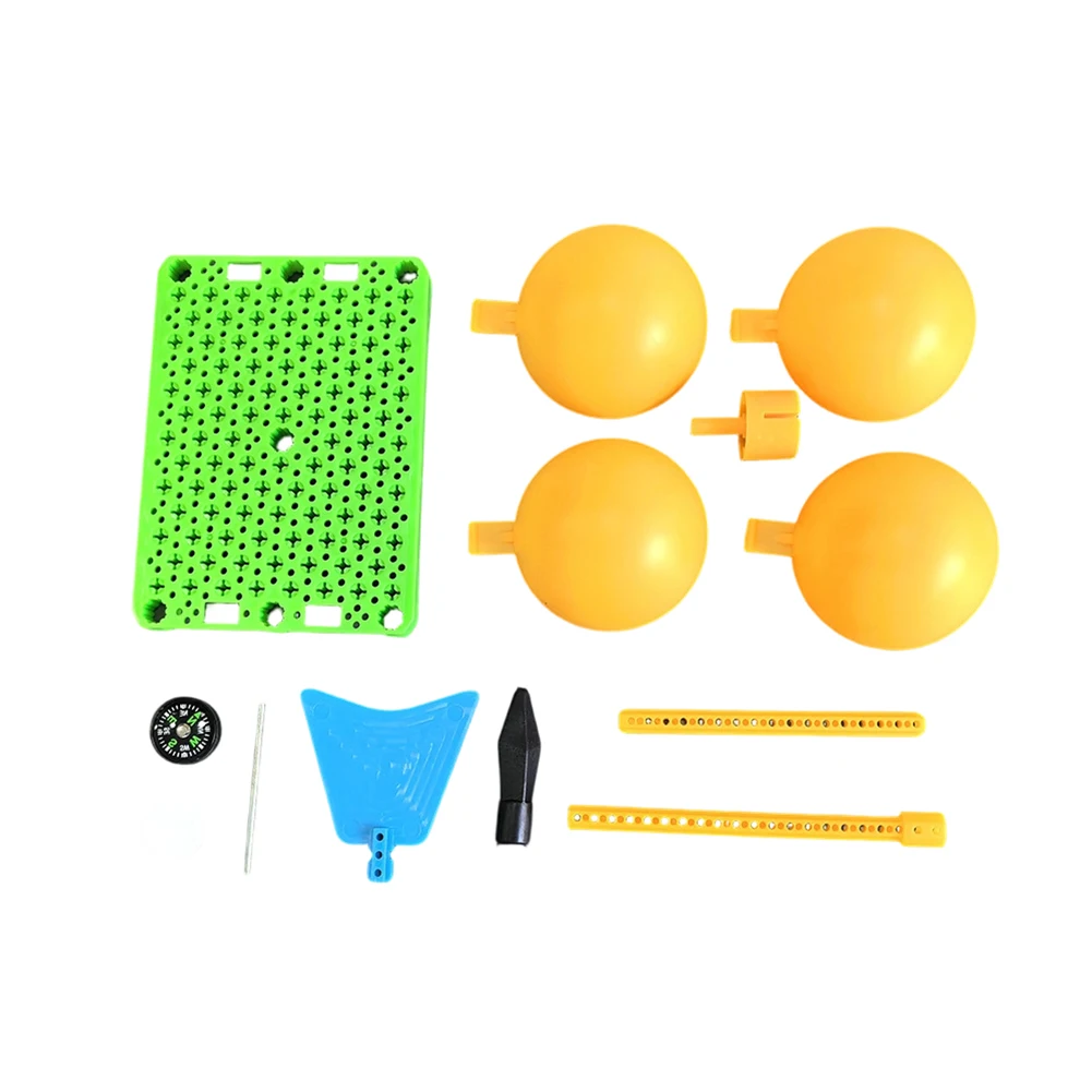 Classroom Science Kit: Build a Functional Wind Vane and Anemometer Lightweight Portable Design 22 x 9 x 5.5 cm