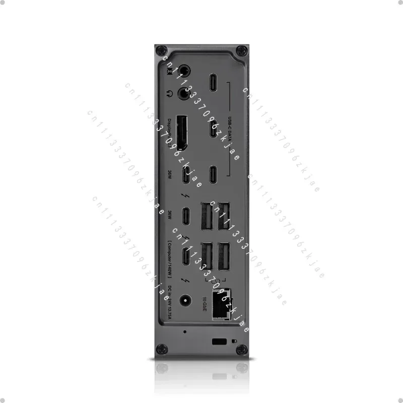 

TS5 Plus - 20 Port 5 Dock, 140W Charging, 3X 80Gb/s 5, 10x 10Gb/s USB Ports, USB Controll