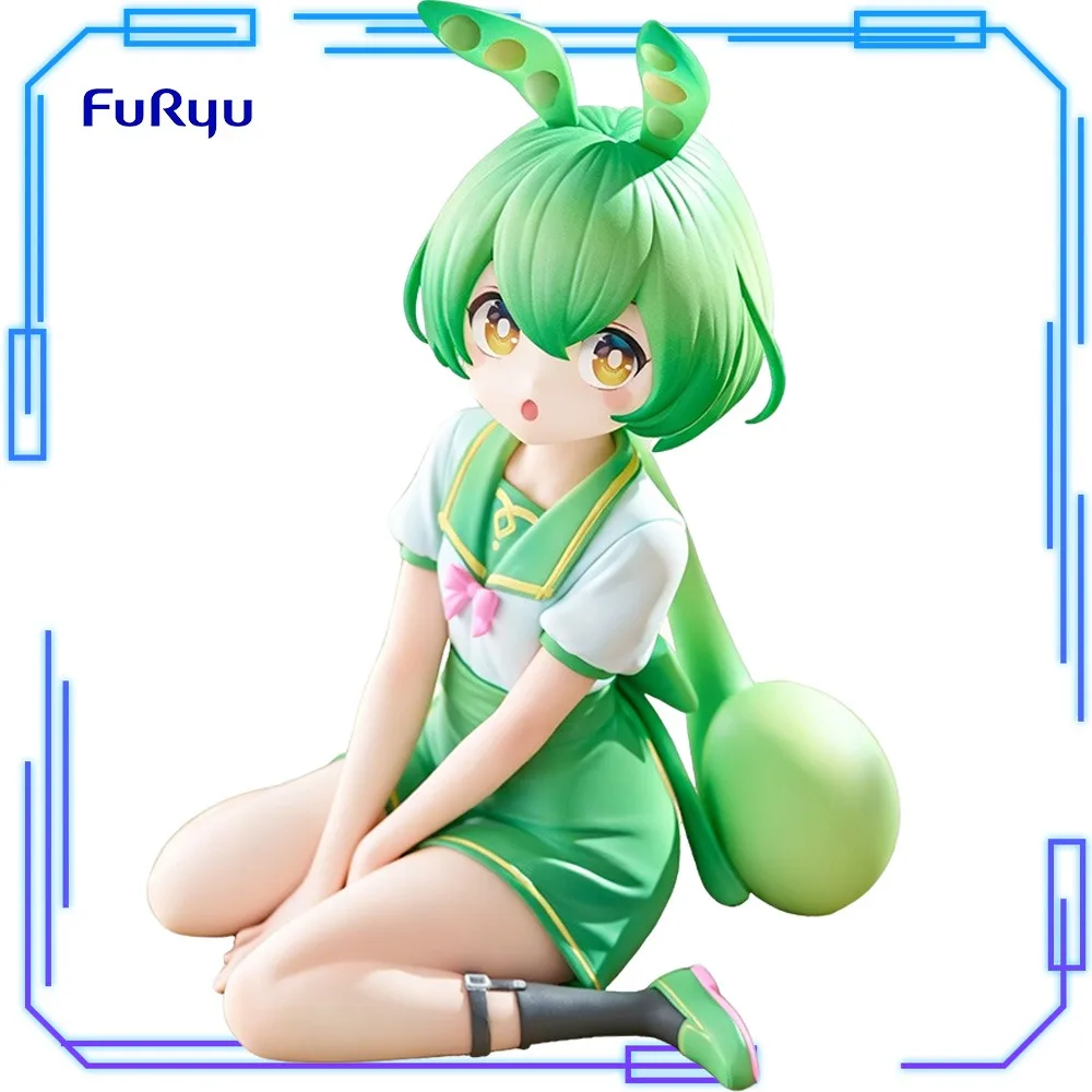 

In Stock FuRyu Original Genuine Anime Tohoku Zunko/Zundamon Project Zundamon 10cm Collections Model Toys Noodle Stopper Figure