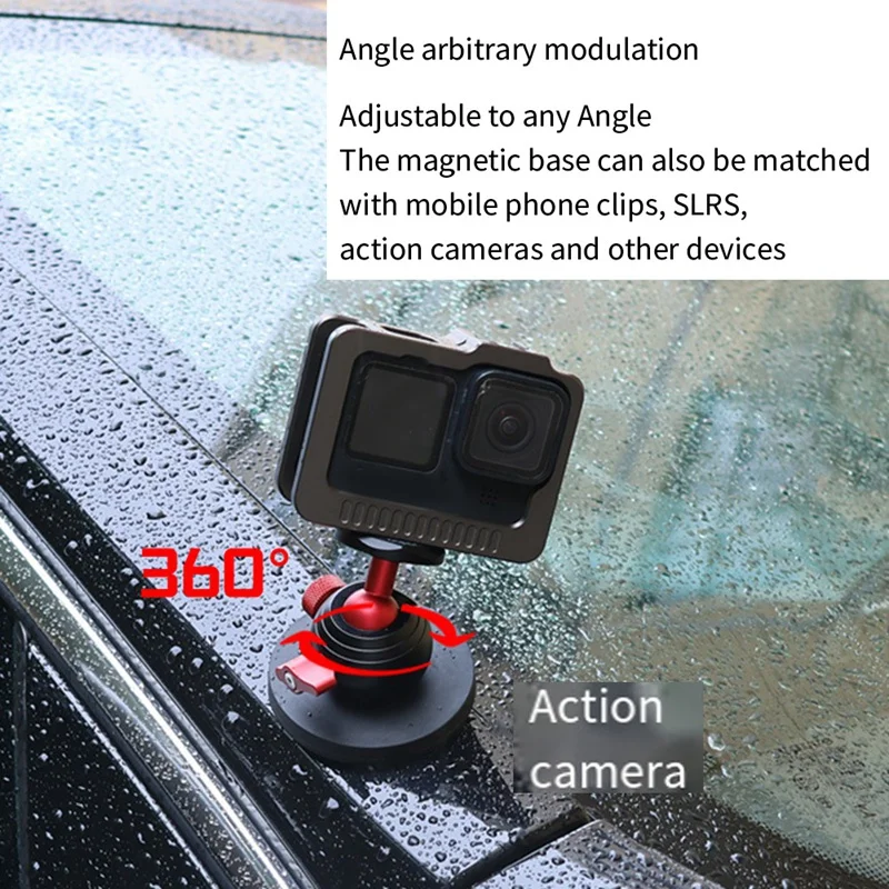 인스타 360 고프로 부품 스포츠 카메라 짐벌 브래킷, 다기능 자동차 브래킷, 흡입 컵 브래킷, B