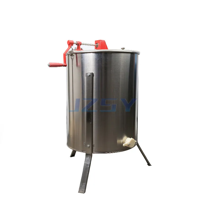 High Quality Stainless Steel Automatic 4 Frame Electric 304 Stainless Steel Honey Extractor/Manual Honey Centrifuge Machine