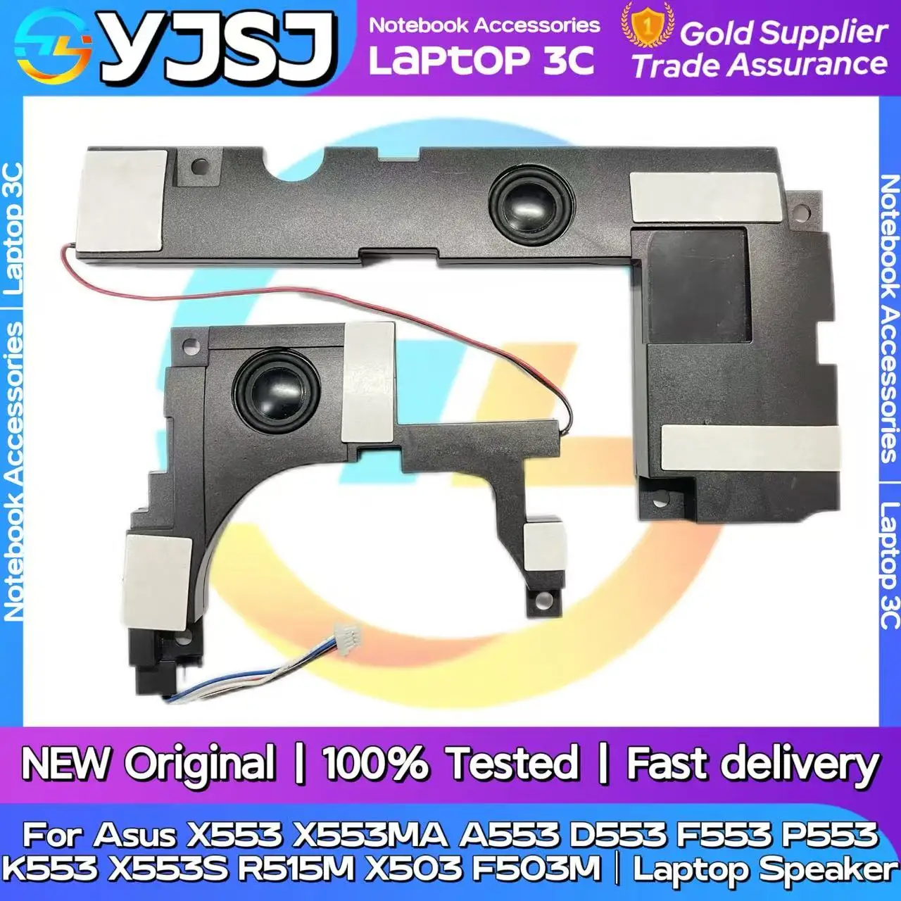 

New Original Laptop Notebook Speaker For Asus X553 X553MA A553 D553 F553 P553 K553 X553S R515M X503 F503M built-in horn audio