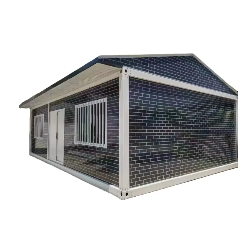 2026 CE20ft Expandable Container Mobile House Bedroom Sturdy Steel Sandwich Panel Construction Industrial Design for Villa Hotel