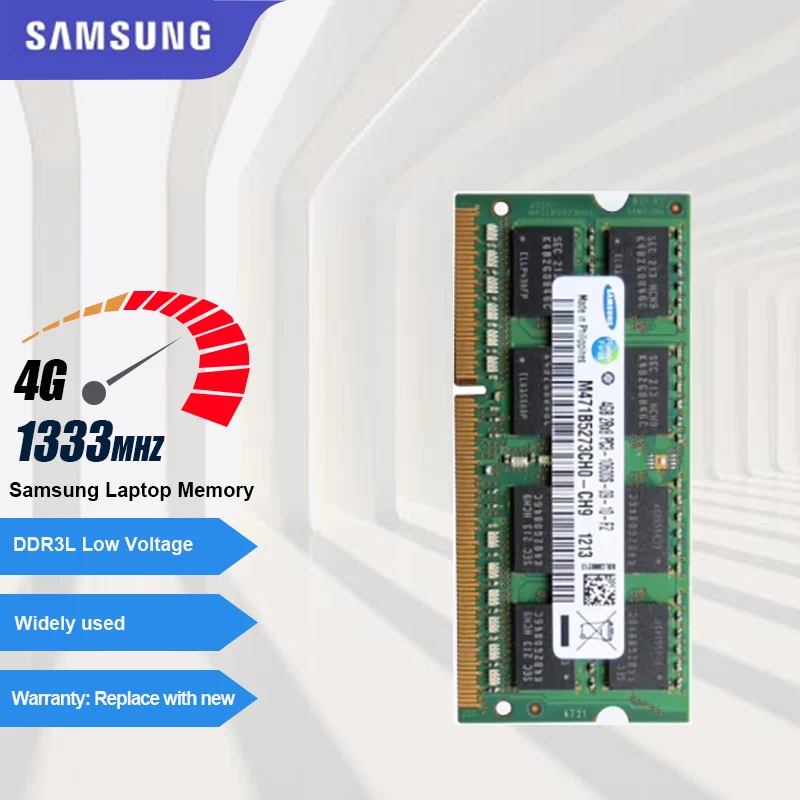 SAMSUNG 4GB PC3-10600S DDR3 1333Mhz 4GB 8GB 1.5V Laptop Memory