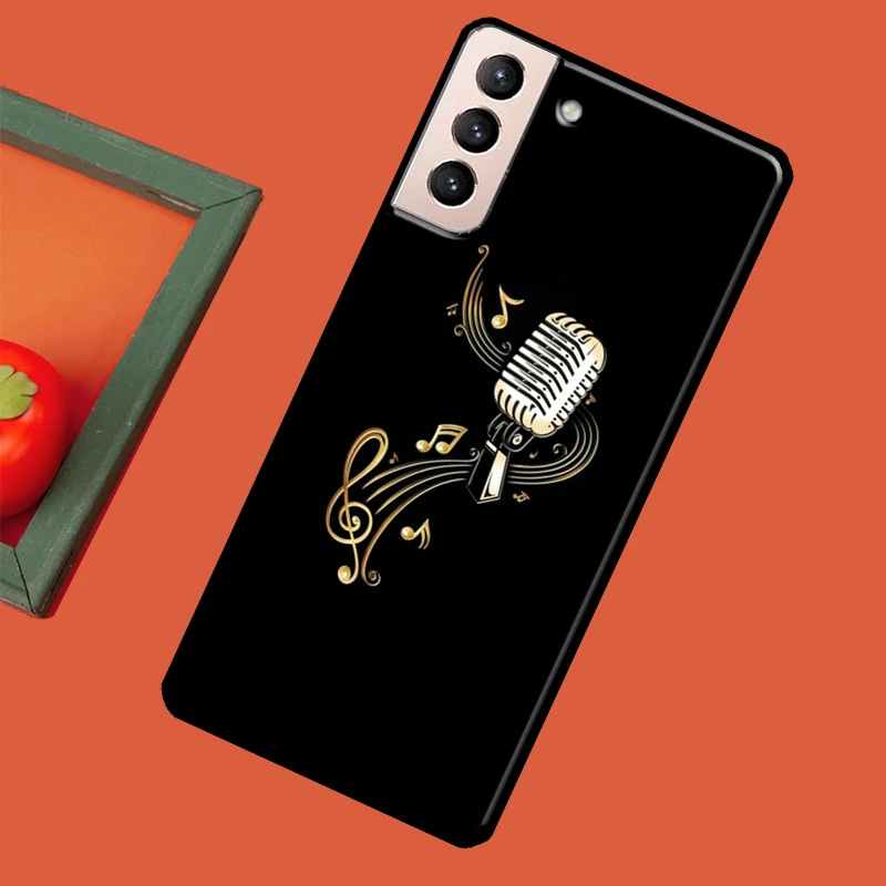 Music Notes Phone Case For Samsung Galaxy S23 S20 FE S21 Ultra Note 10 S9 S10 Plus Note 20 S22 Ultra Cover