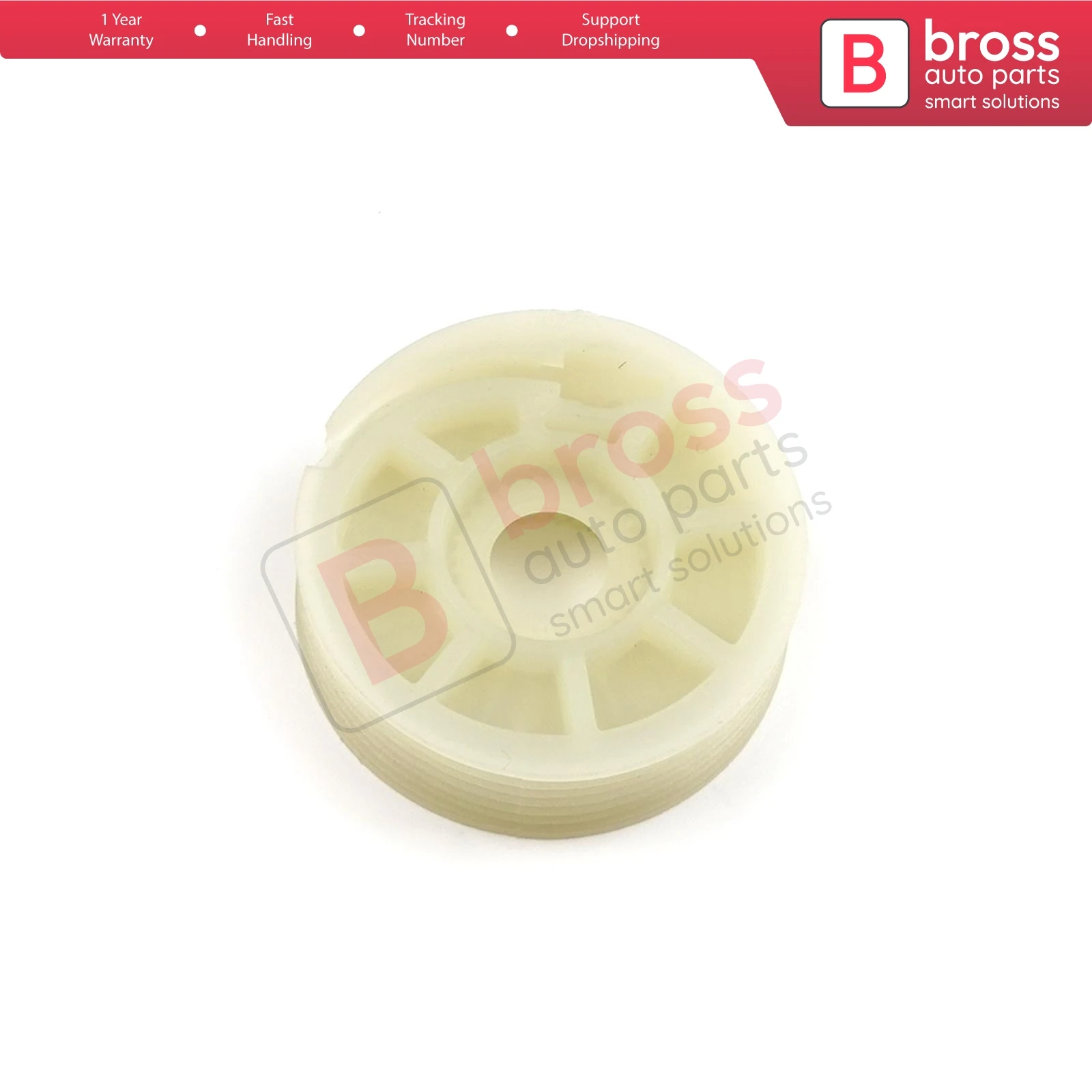 Bross Auto Parts BWR941 Electrical Power Window Regulator Wheel Front; left Door for Opel Astra 2010 - On Ship From Turkey