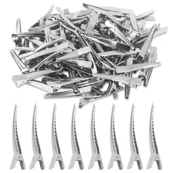 20/60Pcs 25-80mm Metal Crocodile Duckbill Hair Clip  Hairpin Blank Setting Base DIY Hairpins Jewelry Making Supplies Accessories