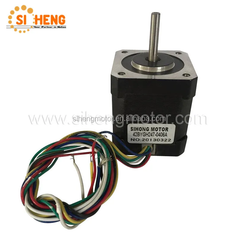 Siheng Motor Factory Cheap Price Nema17 42mm 1.8 Degree 12V Stepper Motor for Injection Molding Machine