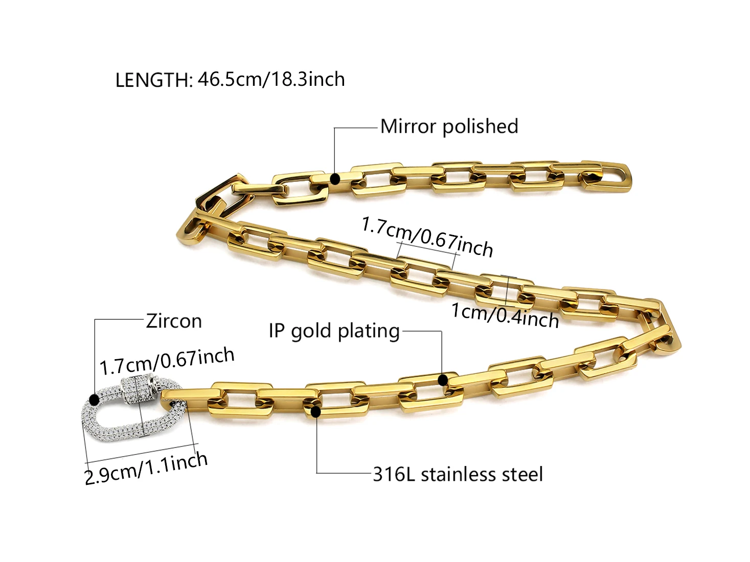 Thumbnail 2 - #69 Best Chunky Chain Necklaces to Buy In 2026