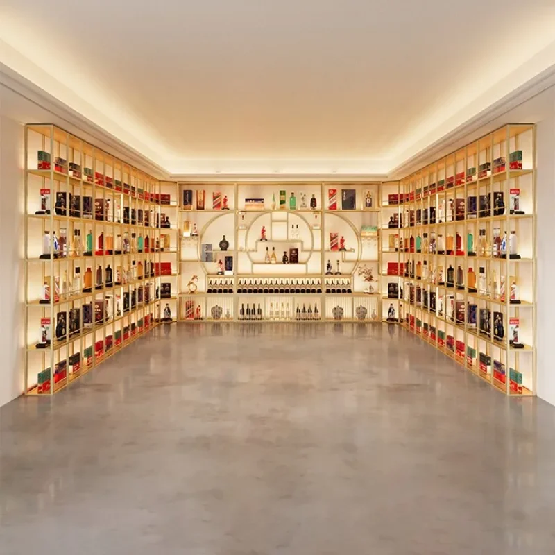 

Современная мебель для ночного клуба, бара, винный шкаф, стеллаж для гостиной, роскошная Мобильная стойка для хранения виски, буфет для уксуса