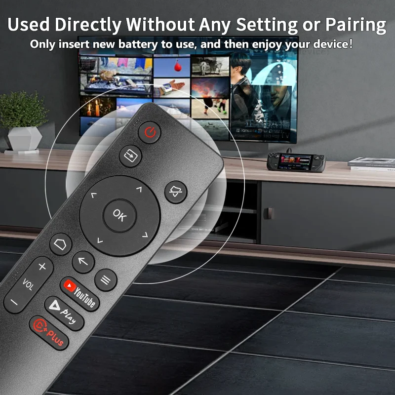 For Skyworth Remote Control Compatible With Skyworth Coocaa 32-inch HD Ready LED TV (32S3U-Pro) Replacement Controller
