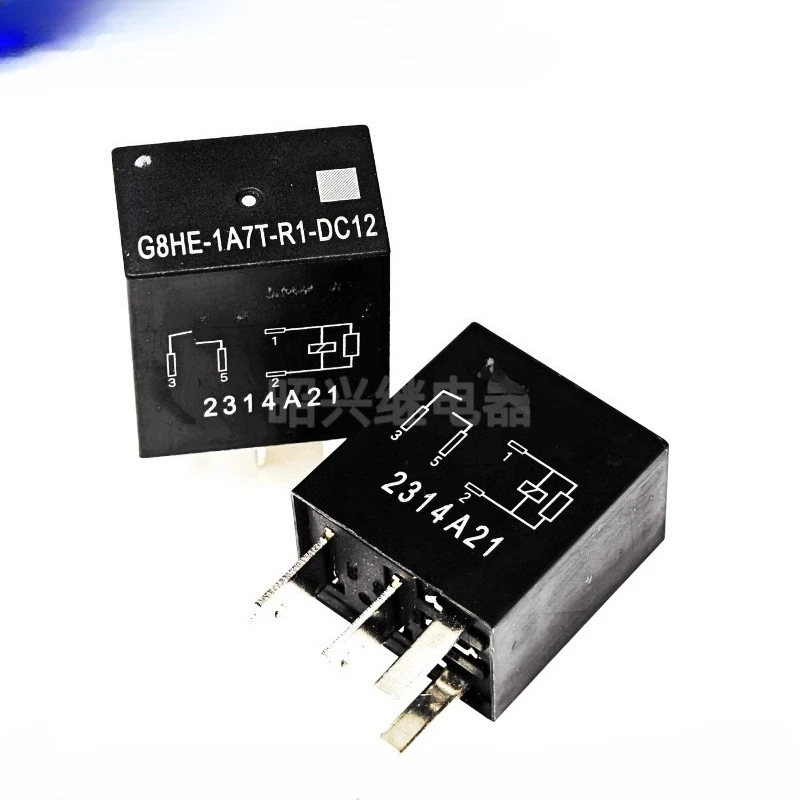 5PCS/LOT G8HE-1A7T-R1-DC12  G8HE-1C7T-R1-DC12   12V 40A SPST-NO    LCD Modules