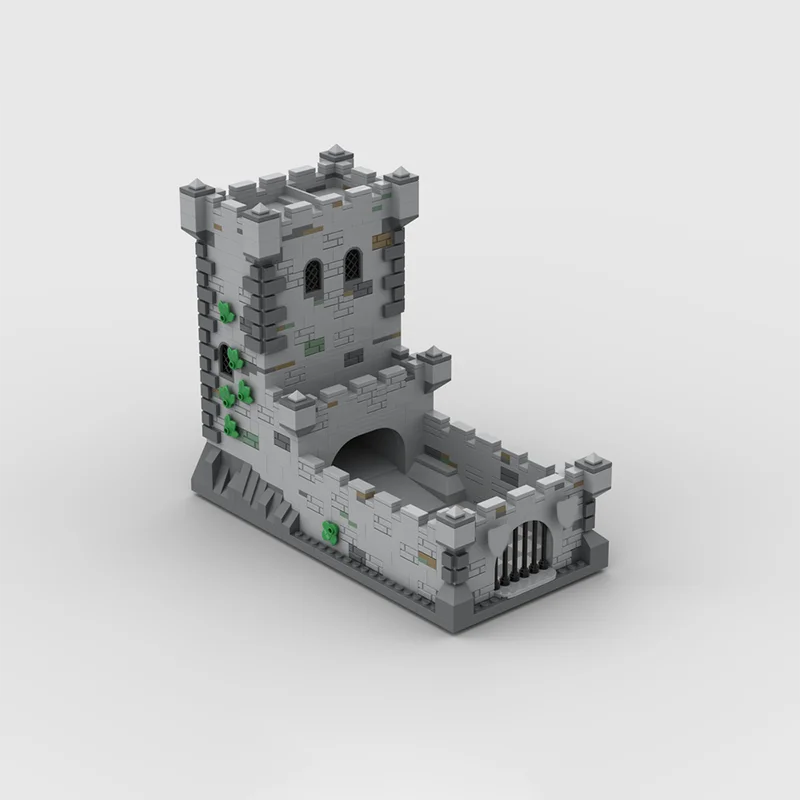 

1095pcs MOC Castle Dicethrowing Tower Model Building Blocks Construction Toys Christmas Gifts Education Brick Kids DIY Creative