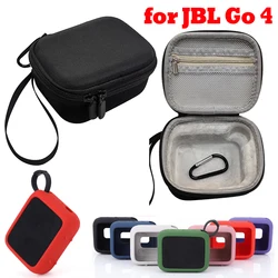 Case For JBL Go 4 Wireless Bluetooth Speaker Hard Carrying Case Shockproof Anti-scratch Travel Protective Bag for JBL Go4 Speake