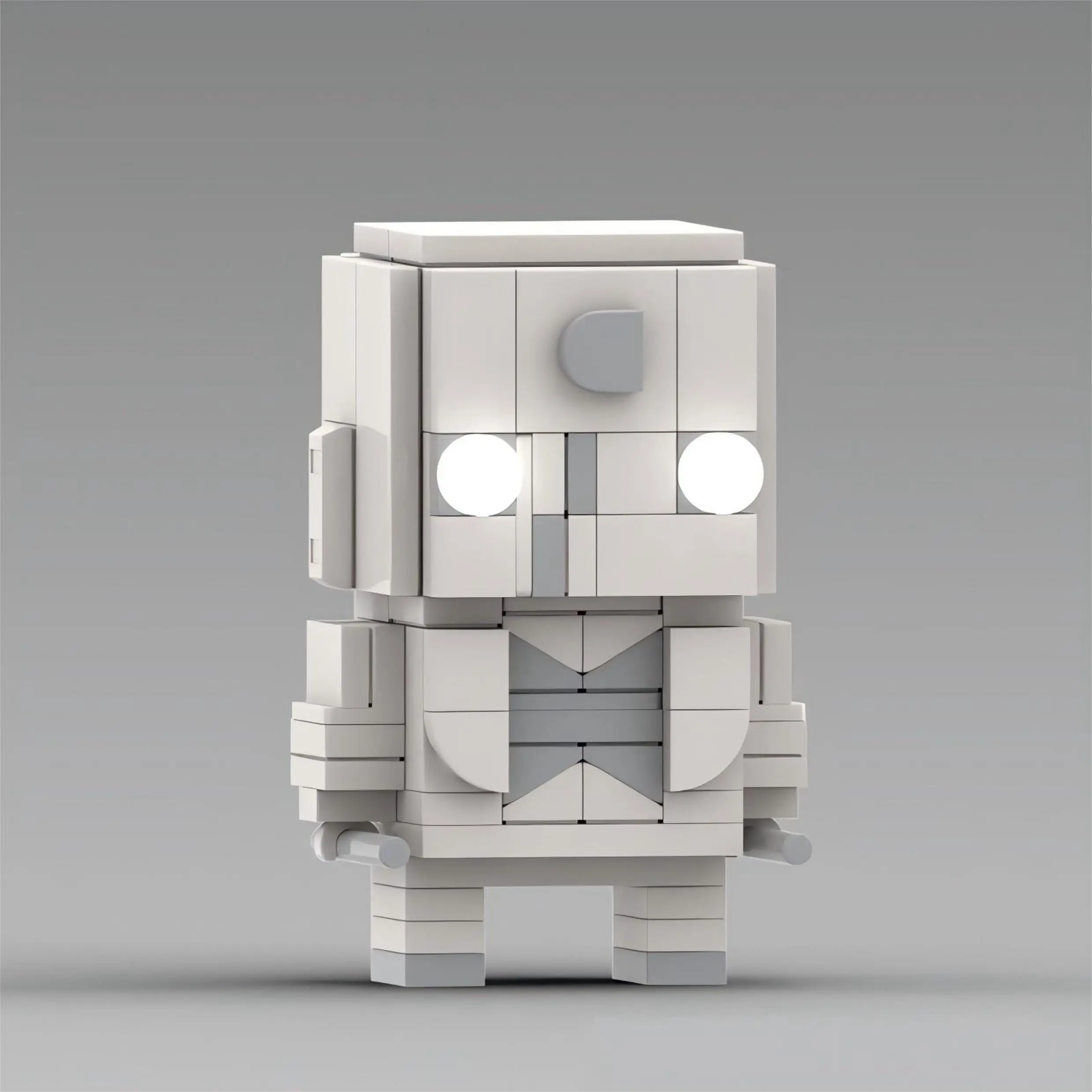 MOC Bricksheadz Altes Ägypten Mythischer Krieger Baustein-Set, Individuelles DIY-Ziegel-Figuren-Spielzeug, Schreibtisch-Dekoration, Geschenk – Detail 4