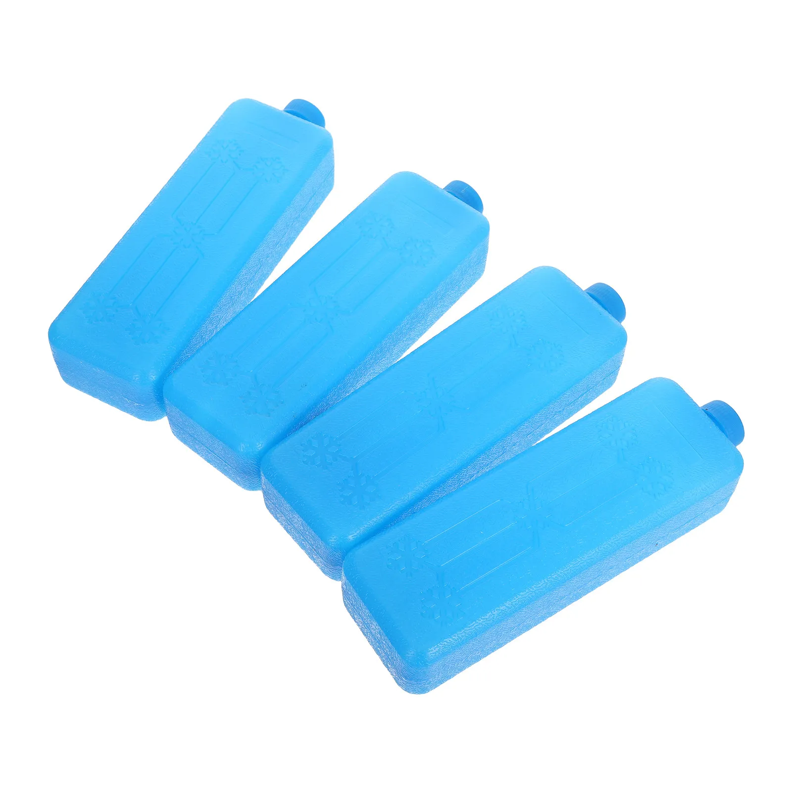 4Pcs Ice Packs for Air Conditioner Fans Reusable Cooling Blocks Cooler Bag Lunch Box Camping Picnic Accessories