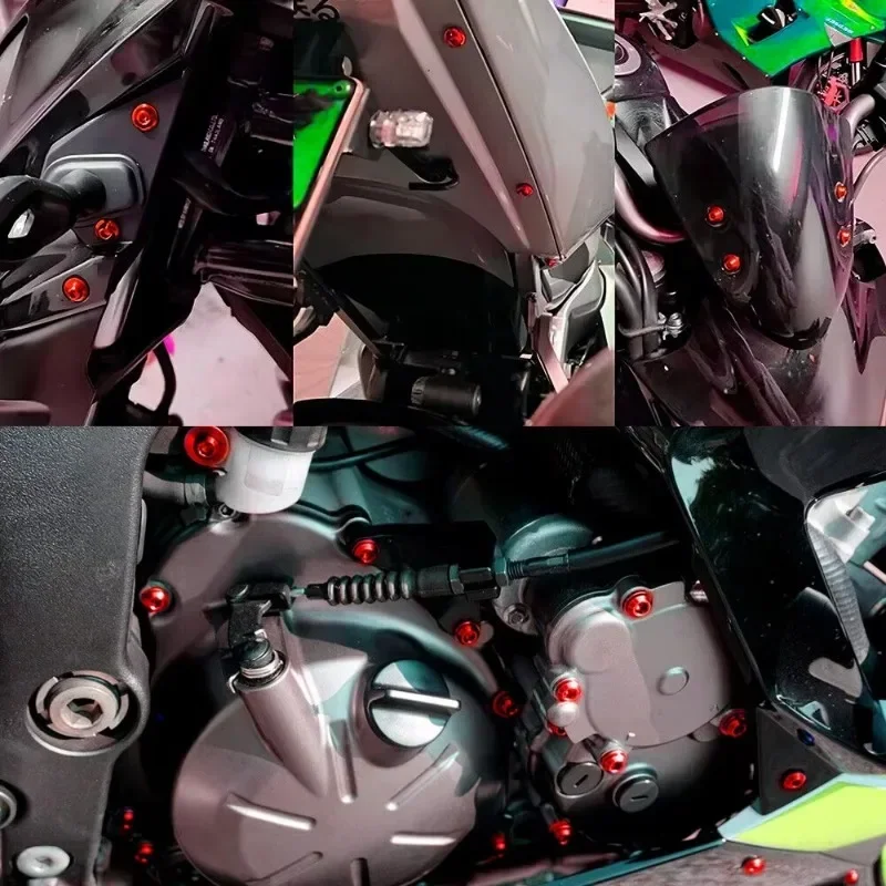 177PCS Fastener Clips Screw for Honda CBR600RR CBR1000RR CBR 600 F2 F3 F4 CBR 600 RR 1000 RR 900 929RR 650R CNC Fairing Bolt Kit