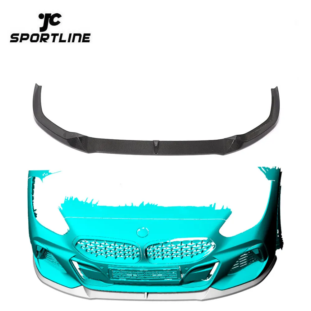 

Carbon Fiber Z4 G29 Front Bumper Lip For BMW Z4 M40i M Sport Convertible 2-Door 2019-2020