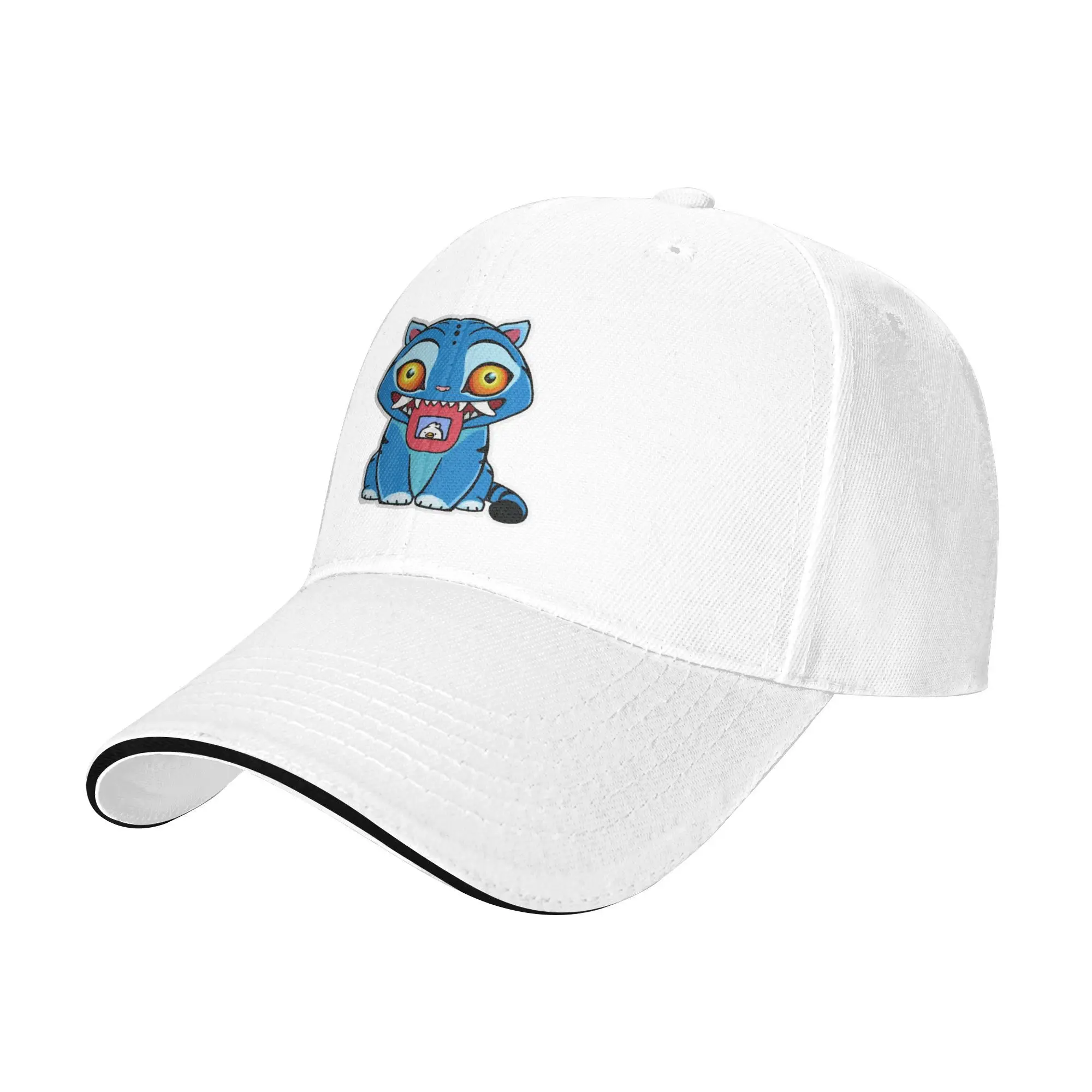 

Blue tiger with Letter Kpop Demon Hunters Derpy Baseball Cap Adult Sport Sun Hat Hats Snapback Caps Sports Cap High Quality Cap