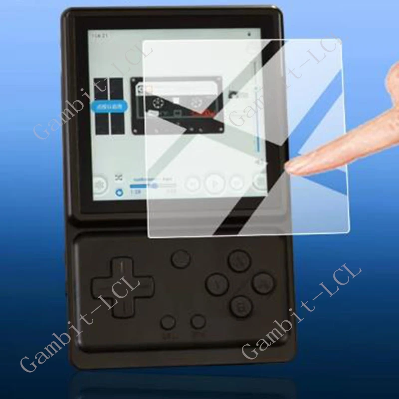 2-5PCS 9H HD Tempered Glass For Anbernic RG Rotate Handheld Game Console ON  RGRotate 3.5