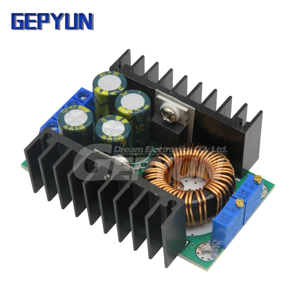300W XL4016 DC-DC Max 9A Step Down Buck Converter 5-40V to 1.2-35V Adjustable Power Supply Module LED Driver