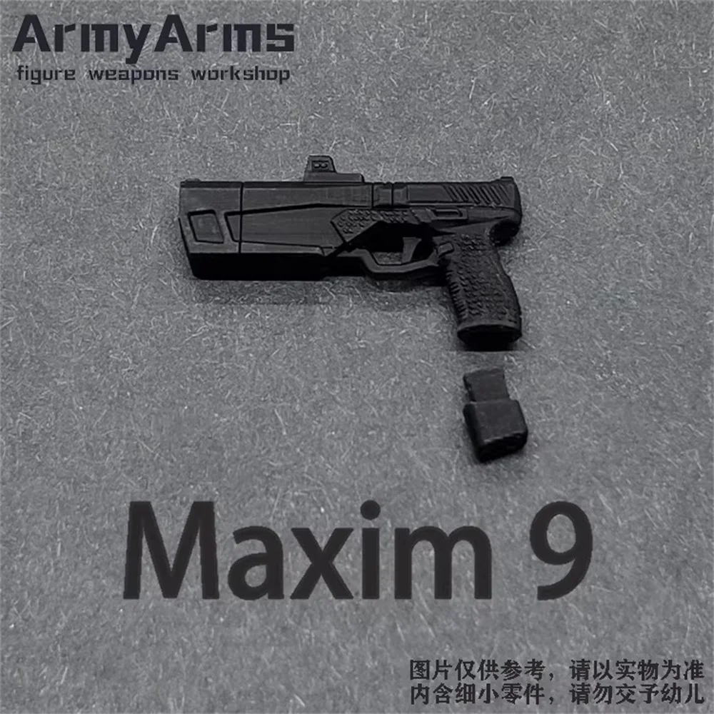 Fanatic ArmyArms 1/50 Scale Soldier Accessories Maxim9 Gun Plastic Model Toys For Action Figure In Stock
