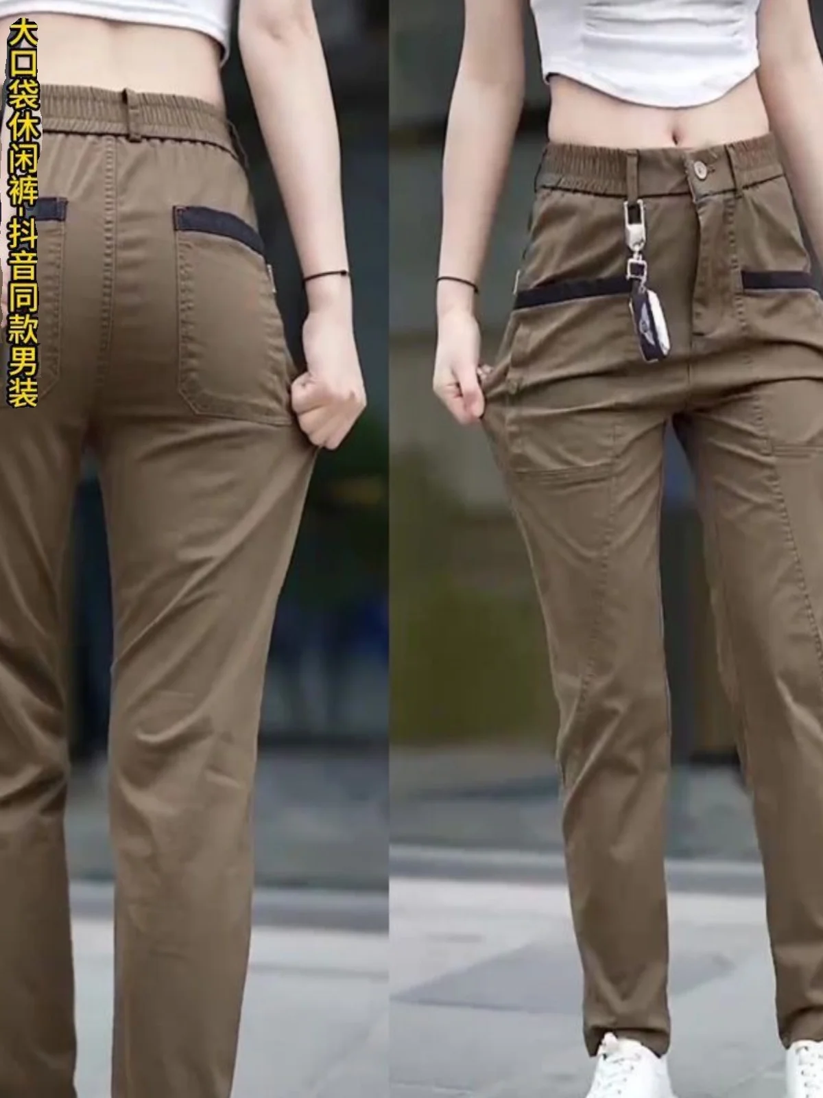 

New 2025 Men's Summer Thin Four ket Casual Work Pants Straight Leg Sport Trousers Faionable Urban Sle Cotton Twill Pants