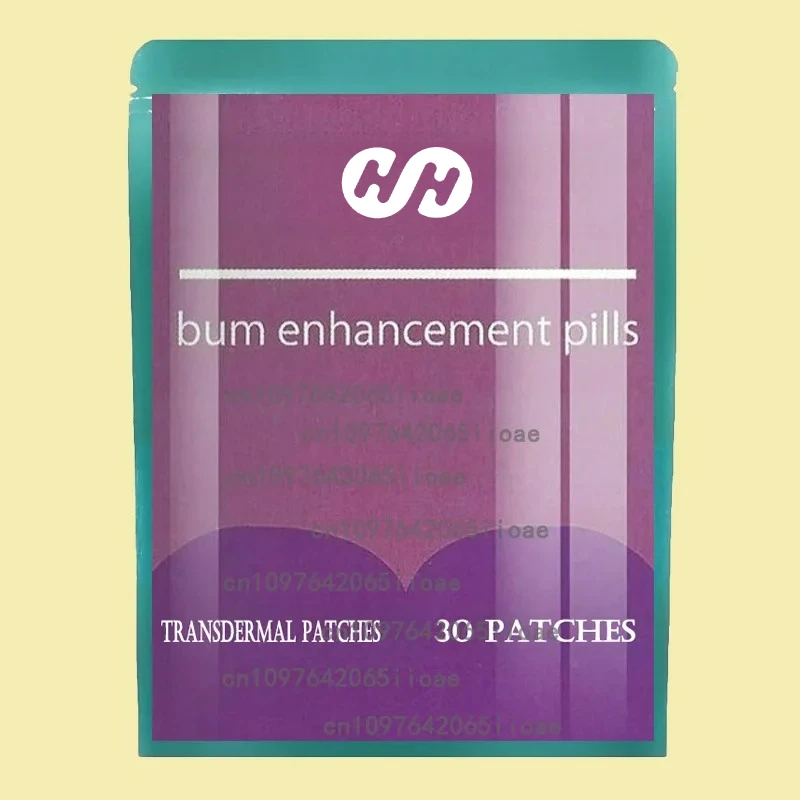 

30 Patches Bigger Bum Enlargement, Butt Enhancer Tablets, Tone, Firm, Uplift
