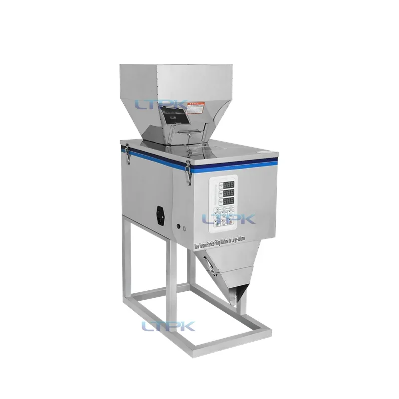 

20-999g Semi Automatic Granules Rice Coffee Beans Grain Peanut Seeds Nuts Maize Sesame Weighing Filling Machine Dispenser