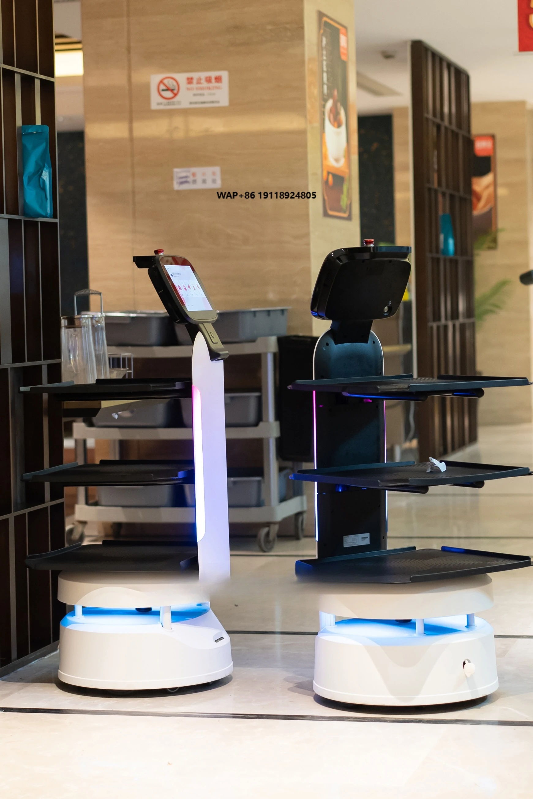 Catering Hotel Serving Food Waiter Restaurant Service Delivery Humanoid Intelligent Robot for Sale Food Delivery Robot Waiter