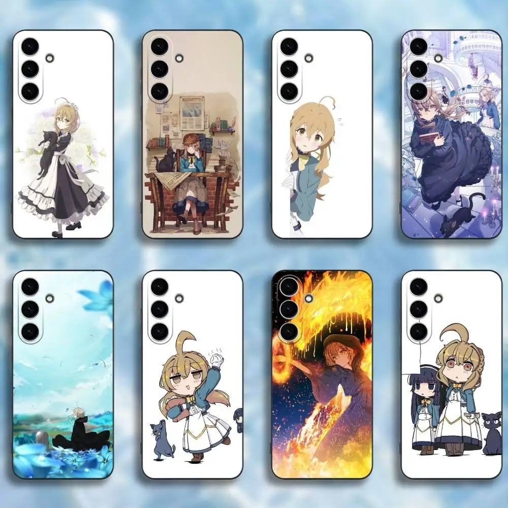 

S-Silent Witch Phone Case For Samsung Galaxy A73,A72,A71,A70,A53,A52,A51,Others Soft Black Cover