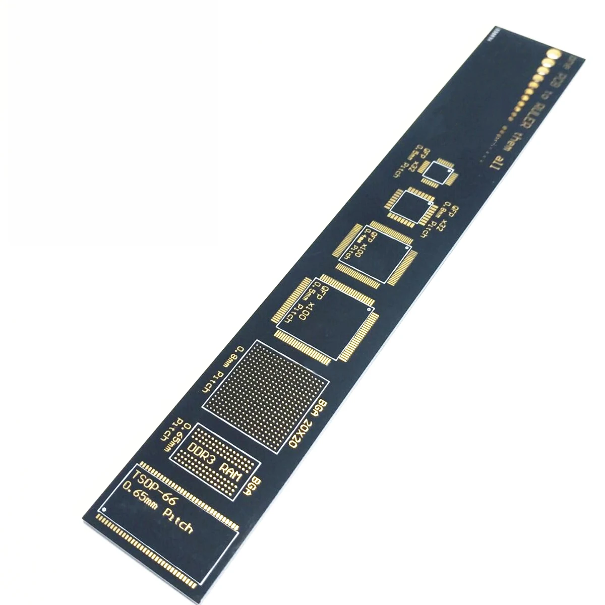 15/20/25cm PCB Ruler For Electronic Engineers For Geeks Makers For Arduino Fans PCB Reference Ruler PCB Packaging Units v2 - 6