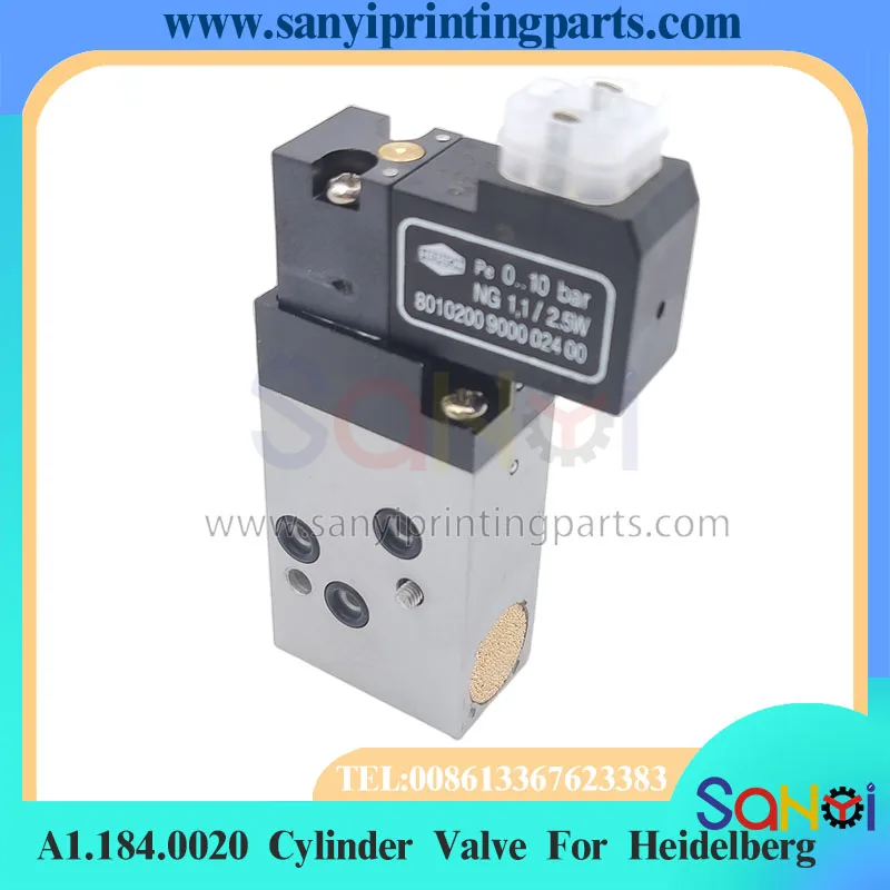 Best Quality Heidelberg Valve A1.184.0020 For SM52 SM74 SM102 CD102 GTO46 Printing Machine Parts