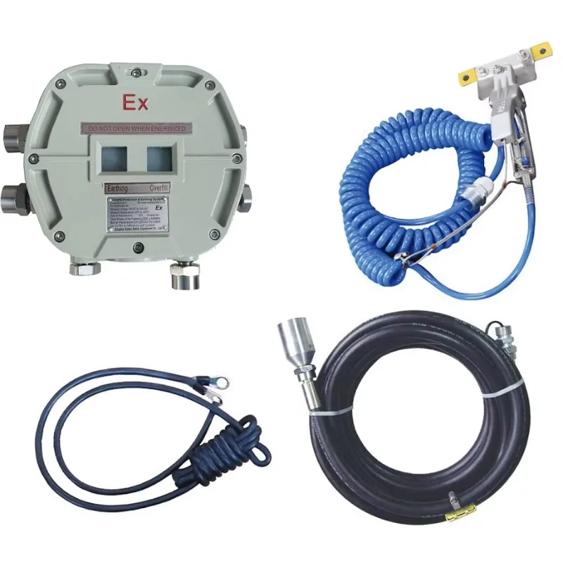 Overfill Prevention And Static Grounding System For Top Loading