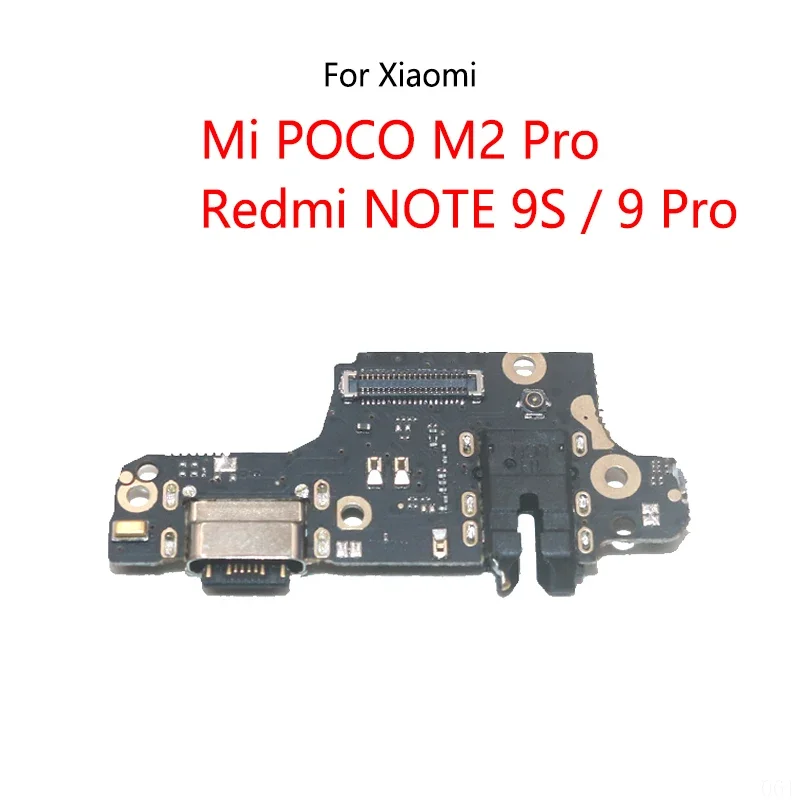 Pop For Xiaomi Mi POCO M2 Pro Pocophone / Redmi NOTE 9S / 9 Pro USB Charging Dock Port Jack Connector Charge Board Flex Cable