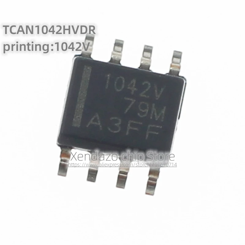 10pcs/lot TCAN1042HVDR TCAN1042 Silk screen printing 1042V SOP-8 package Original genuine CAN transceiver chip