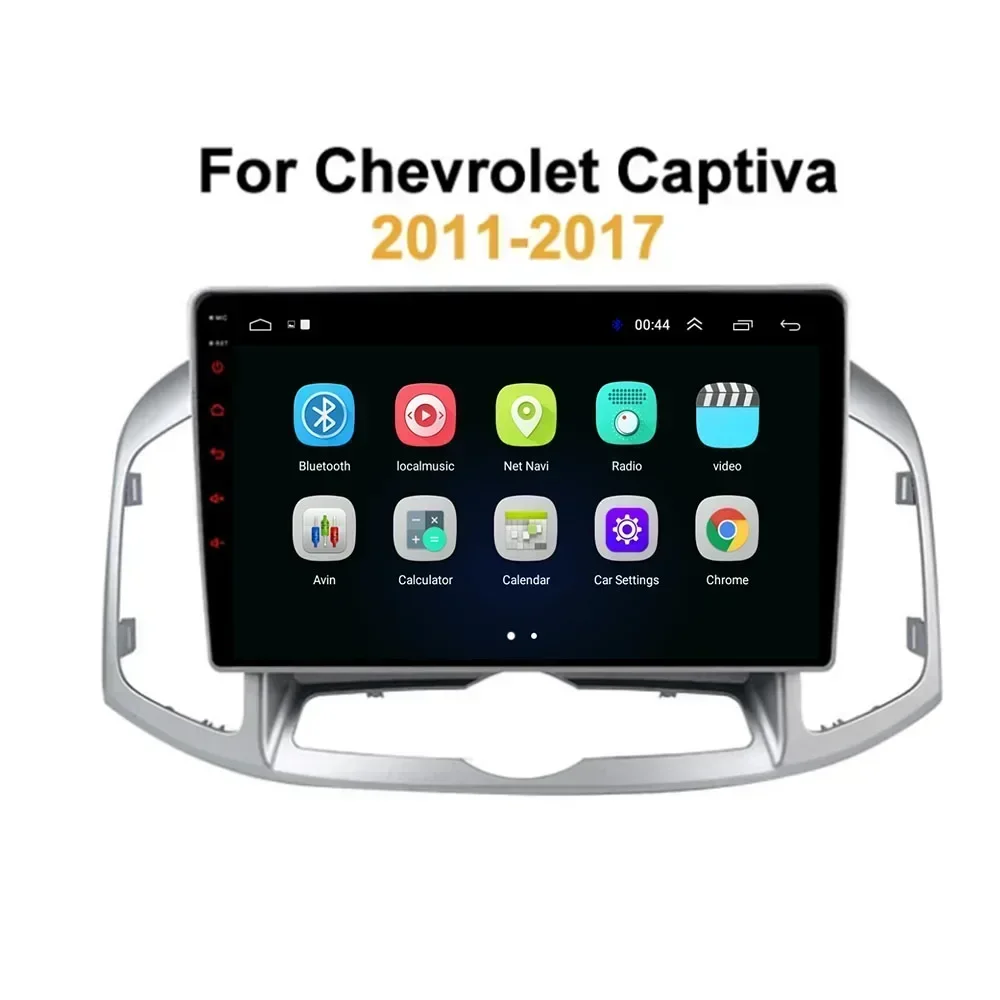 Android 13 Car Radio For Chevrolet Captiva 2011-2016 Multimedia Player 2 din Carplay stereo GPS DVD Head Unit Camera