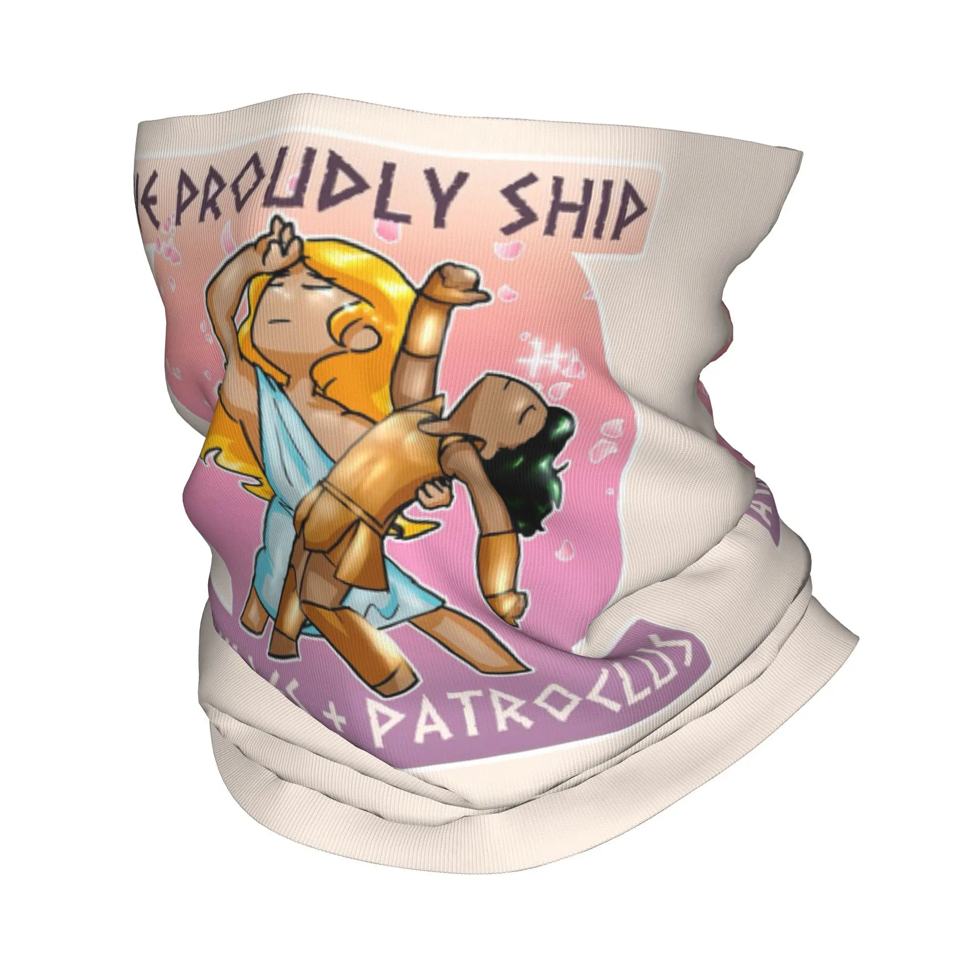 

Ахилл + Пatroclus бандана, гетры с принтом, шарф для лица, многофункциональная Балаклава, спорт на открытом воздухе для мужчин, женщин, взрослых, ветрозащитная