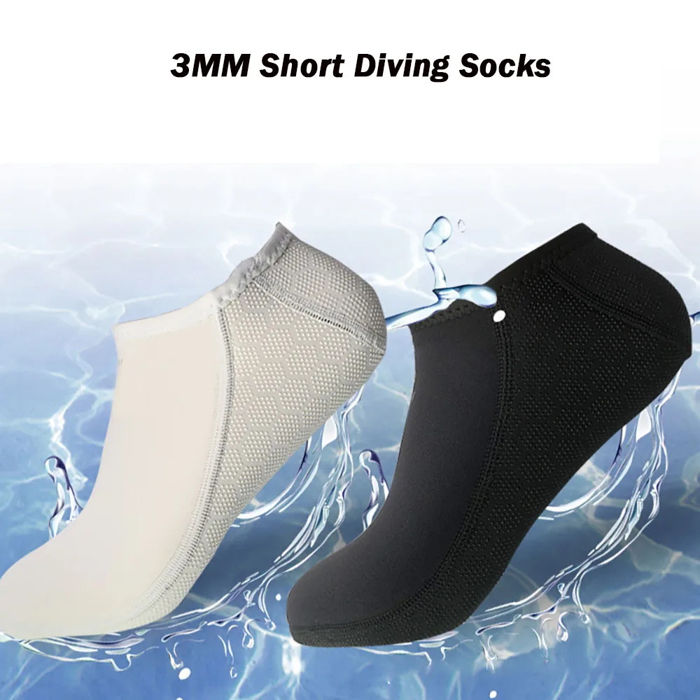 

Неопреновые носки для дайвинга 3 мм для женщин и мужчин, носки для дайвинга без обуви, быстросохнущие аквасоки для пляжа, плавания, тренировок, дайвинга