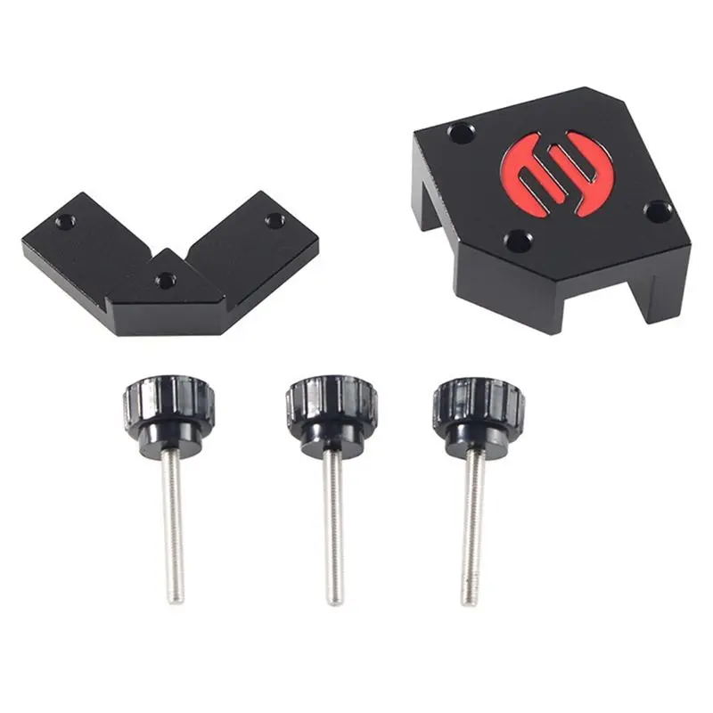 AF93-Autante per l'installazione del righello ad angolo retto per stampante 3D Rigrat con forchetta per insalata Voron V0 da 0,1/0,2 micrometri, per parti di profilo 1515