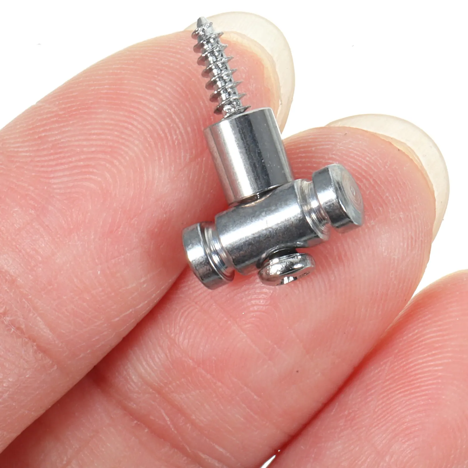 2 Retenedores de Cuerdas para Guitarra, de Hierro Resistente, para el Clavijero de Guitarras Eléctricas de Alta Gama, Mejora el Sonido