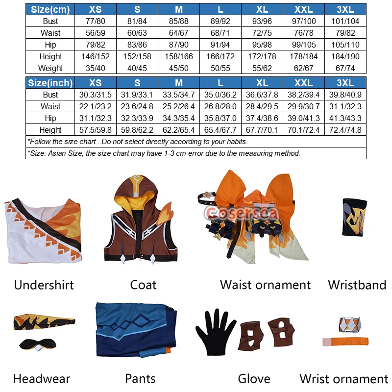 Cosersea Bennett Cosplay Costume Game Genshin Impact Bennett Role Play Halloween Men Uniform Carnival Party Suit Outfit Fullset - Image 6