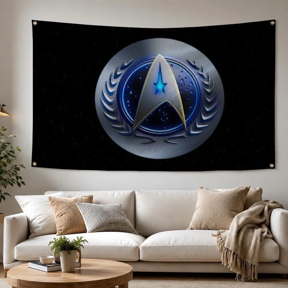 S-Star T-Trek Film Outdoor Flag for Home Camping Party Club Decor Garden Yard Wall Hanging Banner