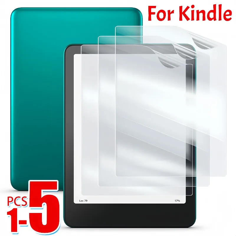 

Защитная пленка для экрана Kindle Paperwhite 2024, 7-я гидрогелевая пленка для домашних животных, HD защитная пленка от царапин для аксессуаров для планшетов Kindle