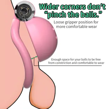 ABS klec cudnosti s 5 kroužky na penis, sexuální hračka pro dospělé, penis, otroctví, uretrální zámek s plug, mužský paroháč, erotická hračka pro páry, BDSM hračka 8 nejlepší prodej sissy v kleci - №1