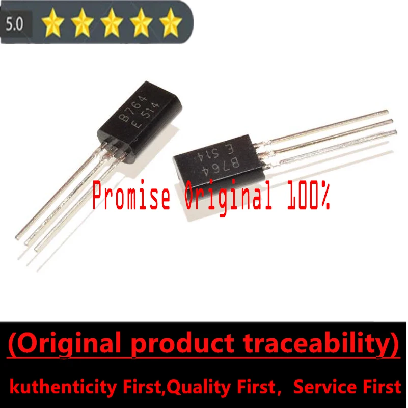 

Promise to Original 100% 2SB764 2SD863 B764 D863 Transistor to Tube TO-92L 50V (Taiwan manufacturer)