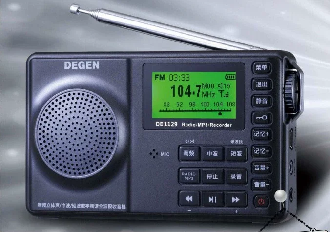 Suitable for the all-new DE1129 full band radio