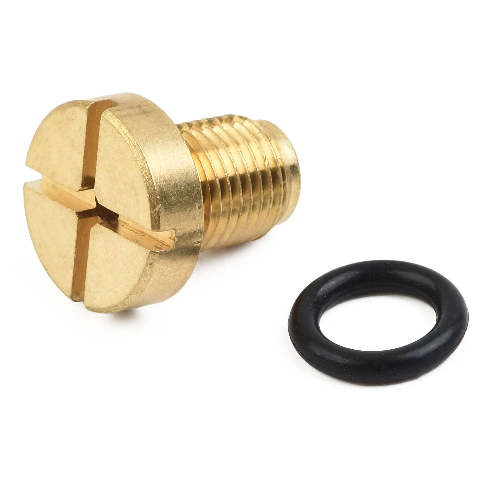 Auto Replacement Parts Vent Screw Plug 17111712788 Engine Coolant Bleeder Golden Metal For BMW 318 323 E36 E46 E39