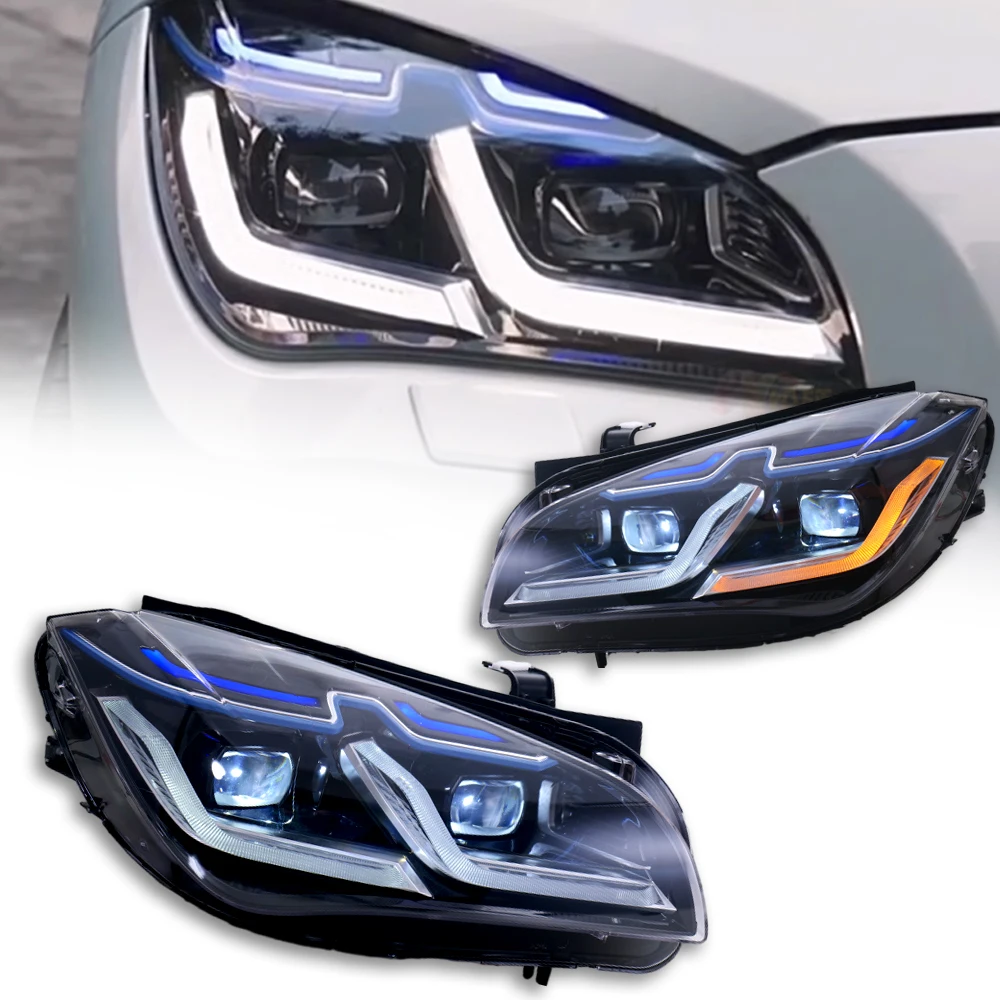 

Car Lights For BMW X1 E84 Headlight 2010-2015 LED Projector Lens Front Lamps DRL Sequential Turn Signals Car Accessories